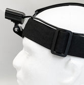 Kit 2: Enerpower FALCON Kopflampe CREE XPG2 R5 Helmlampe 800 Lumen + Akku 5000 mAh + Ladegerät 2A