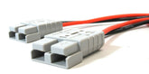 Satz 30 cm Kabel mit Anderson SB100 AWG 6 16 mm Kabelschuhe - Enerprof