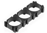 18650 modulierbare Zellenhalterung Abstandhalter Kunststoff für 3 x 18650 Akkuzellen