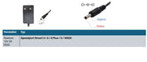Telekom Ersatznetzteil 12V AC-DC 3A Ausgang (36W) 5.5 x 2,5 mm EU (GS)