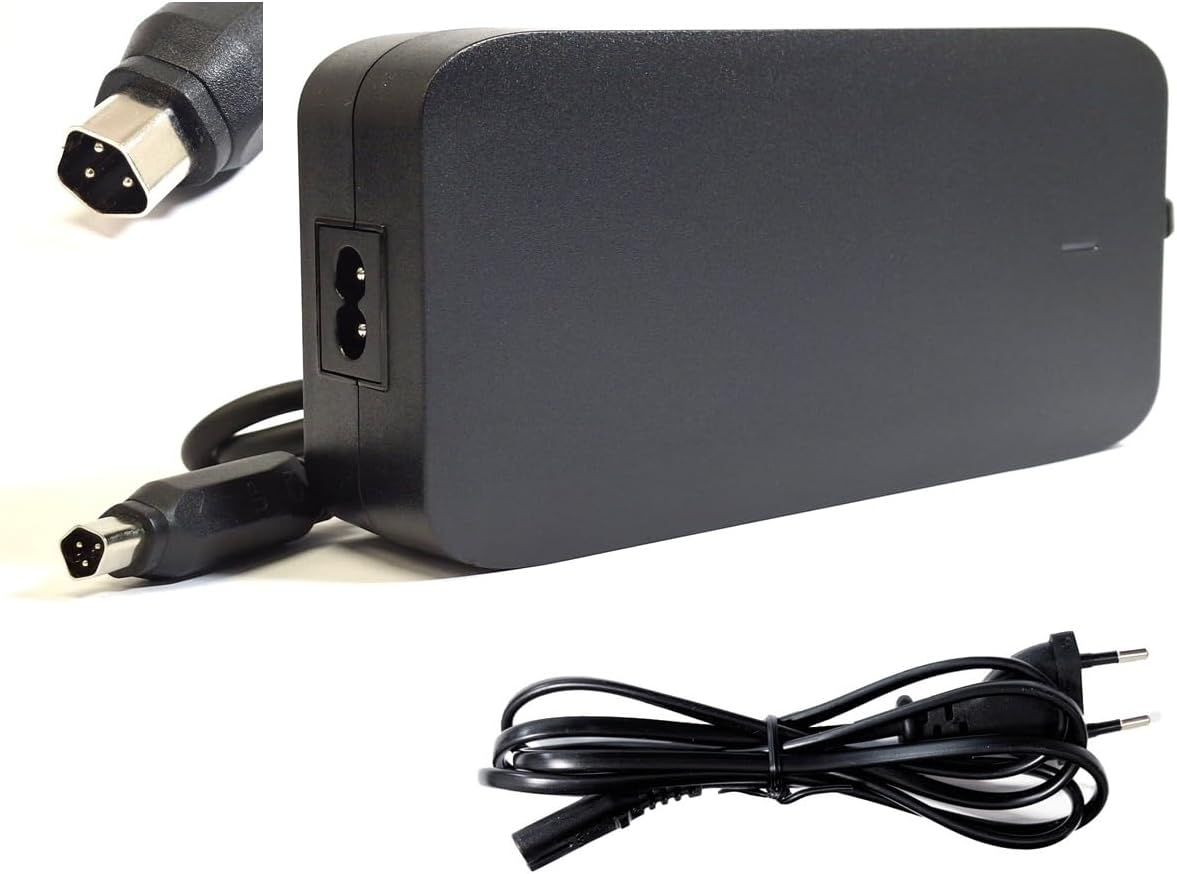 Fischer 48V Pedelecs Viator, Terra, Montis Ersatzladegerät 54,6V 2A (ca. 110 Watt) 3-Pins Trapez