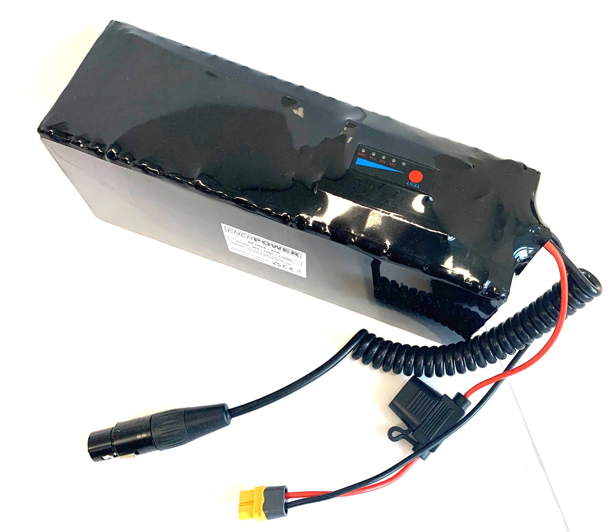 Batterie Softpack 24V 18Ah BMS 40A XLR-3 avec 30T (430Wh) - Jusqu'à 1000 watts