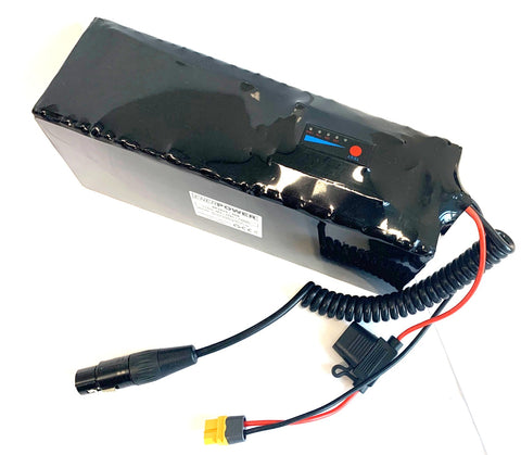Softpack-Akku 24V (25,2V-25,9V) Li-Ion 15Ah BMS 25A XLR-3 (375Wh)