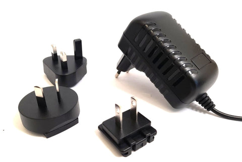 3S 1A DC Rundstecker (12,6V) Ladegerät 10,8V-11,1V für Li-Ion-Akkus Wall International