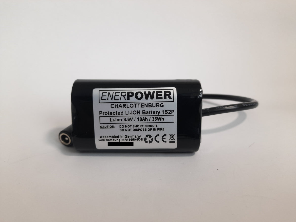 ENERpower Charlottenburg  1S2P Akku 3,7V 10000 mAh DC Rundstecker weiblich