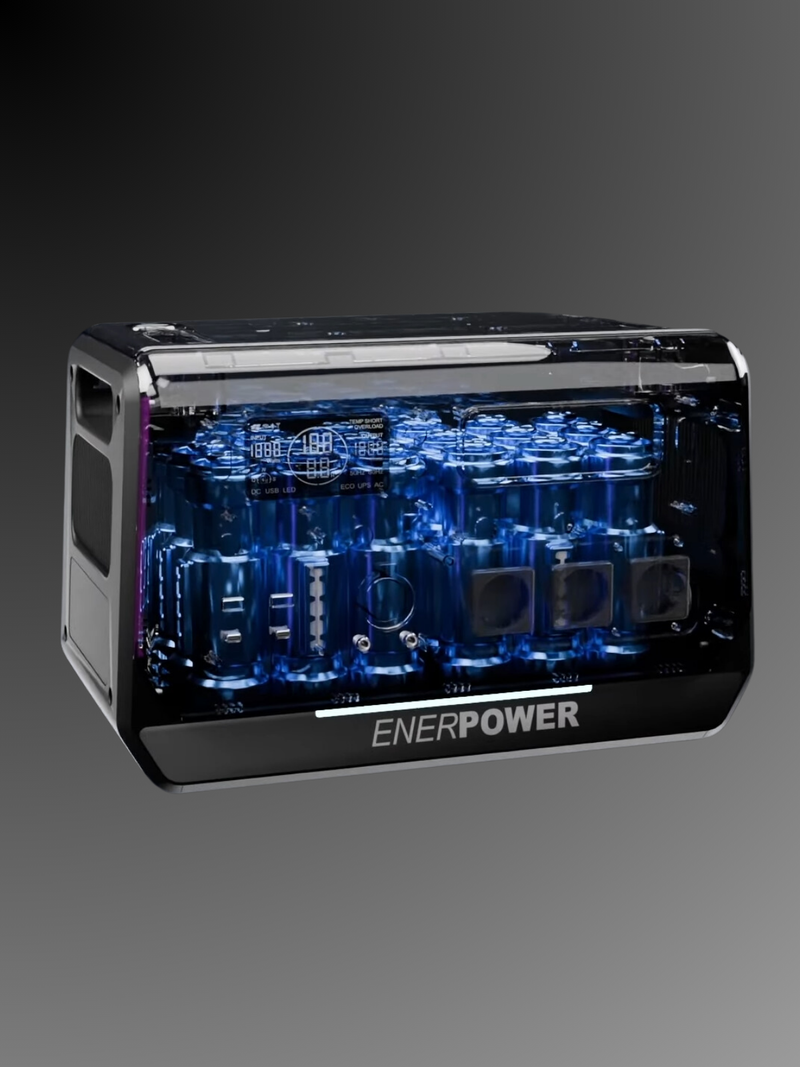 Enerpower Powerstation balcony power station 2Kwh with integrated MPPT up to 2200 Watt *0% VAT only Germany, Netherlands, Ireland & Croatia 