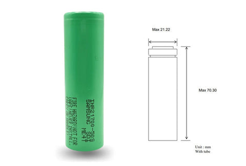 130 x Samsung SDI Li-Ion-Zelle INR21700-50S 21700 5000 mAh (6C) - 130 x Samsung SDI Li-Ion-Zelle INR21700-50S 21700 5000 mAh (6C) - #tag1#  - #tag2# - #tag1# - #tag2# - #tag3#