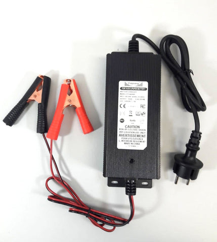 9,9A IP67 Ladegerät für 12V Akkus LiFePO4 Krokodil (150W) 4S