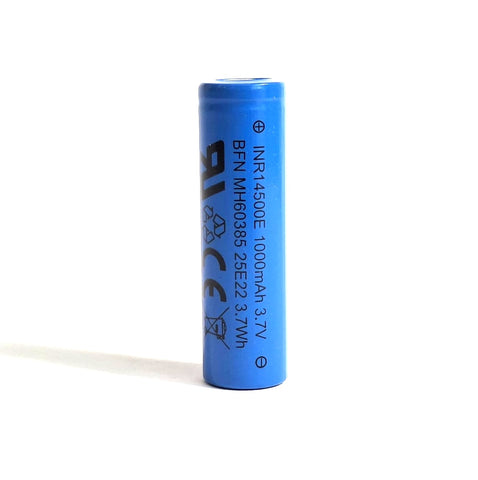 Replacement battery BRAUN shaver S51 series Li-Ion 1000 mAh 14500 AA 3.6V flat (UL)