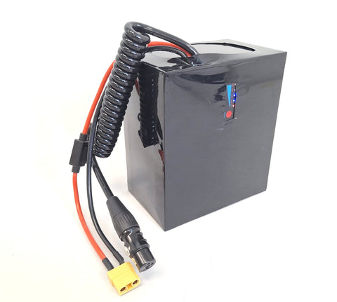 Softpack-Akku 52V 15Ah BMS 25A XLR-3 mit 50G Quadratisch