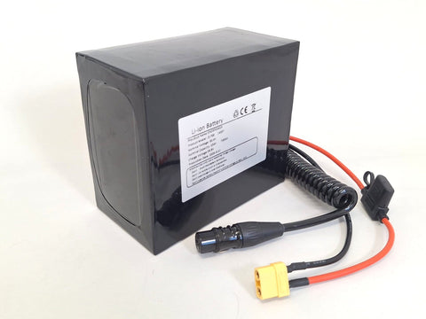 Softpack-Akku 52V 15Ah BMS 25A XLR-3 mit 50G Quadratisch
