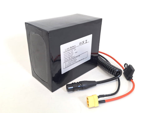 Softpack-Akku 52V 15Ah BMS 25A XLR-3 mit 50G Quadratisch