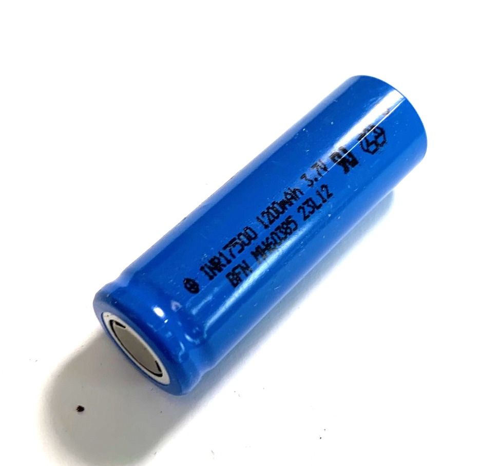 BFN INR17500 1200mAh/3C Li-Ion 3.7V industrial cell