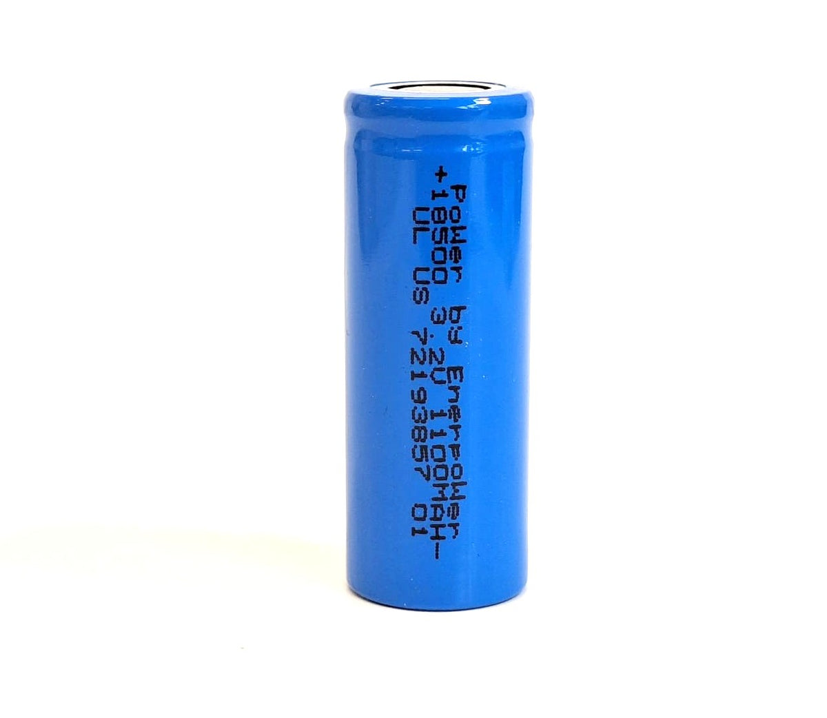 ENERpower 18500 3,2V 1100 mAh LiFePO4 2C Plate