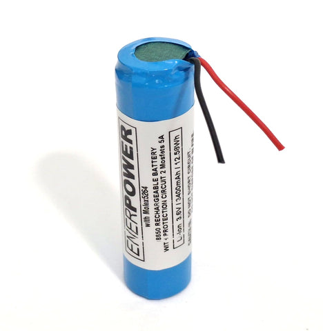 ENERpower 1S1P Li-Ion-Akku 3,6V-3,7V 3200 mAh open-end Kabel