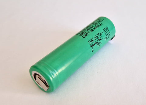 100 x Samsung INR18650-20R Li-Ion 3.6V 2000 mAh / 10C - Refurbished