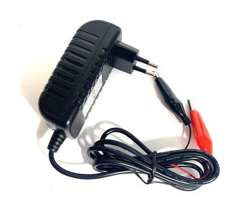 1A crocodile charger for 24V lead batteries (AGM / GEL / SLA / VRLA)