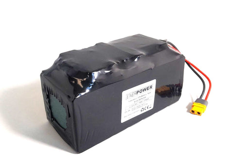 Softpack battery 24V 15Ah BMS 30A XLR-3 with 50S (360Wh) XT-60