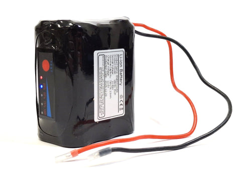 ENERpower 3S2P 11,1V Akku (12V) 6800mAh 3x2 LED Open-End