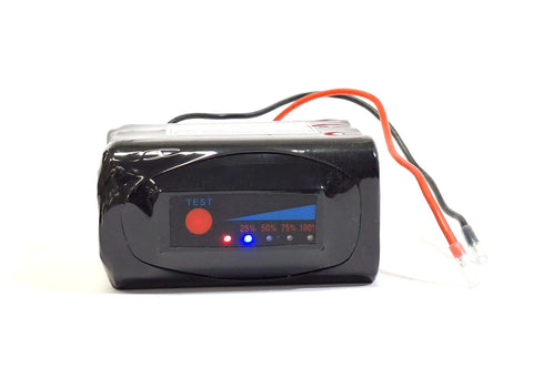 ENERpower 3S2P 11,1V Akku (12V) 6800mAh 3x2 LED Open-End