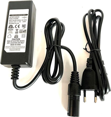 3S 5A Ersatzladegerät (12,6V) Desk-Top für Li-Ion-Akkus 10,8V-11,1V XLR-3