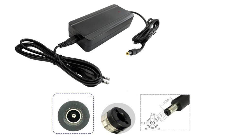 Saxonette 2A 42V Ersatzladegerät 85 Watt für 36V-37V Li-Ion Akkus (CB, GS, UL) 5521