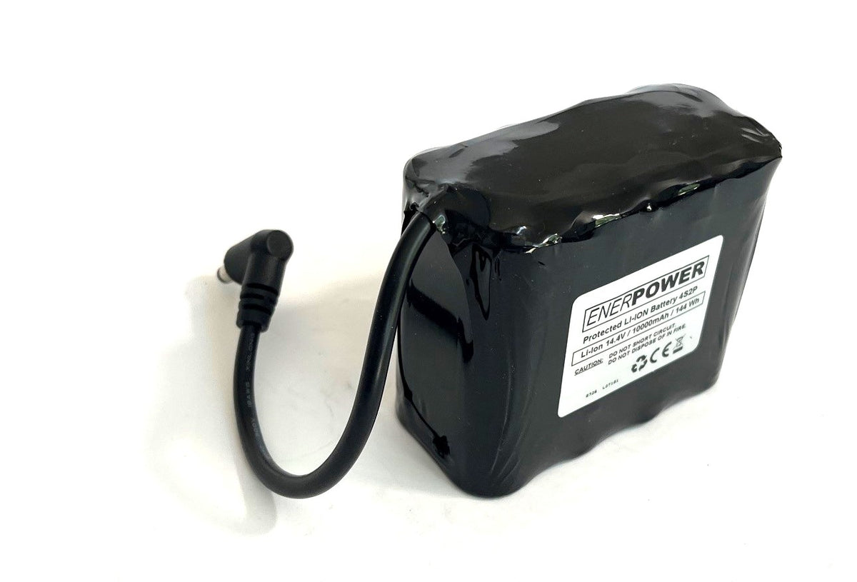 Breas Z1 Auto & Base ENERpower 4S2P Batterie 14,4V-14,8V 10Ah Li-Ion DC connecteur rond mâle
