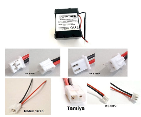 Molex 1625 ENERpower Akku Li-Ion 6S1P 21,6V-22,2V 3400Ah 5A PCM 3 x 2