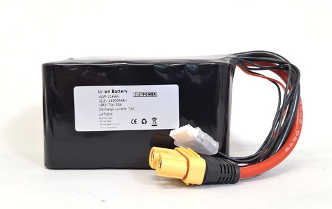 Li-Ion Drohnen Akku 15000mAh 21,6V Balancer XH2.54 (6S3P-50S) 75A