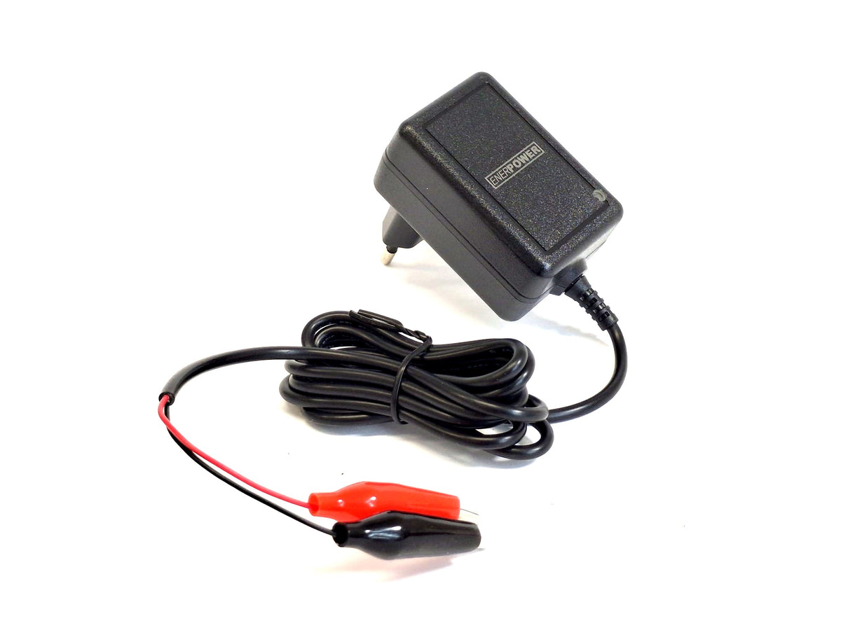 ENERpower Replacement Charger for 6V LiFePO4 2S 2A Batteries Crocodile Clip