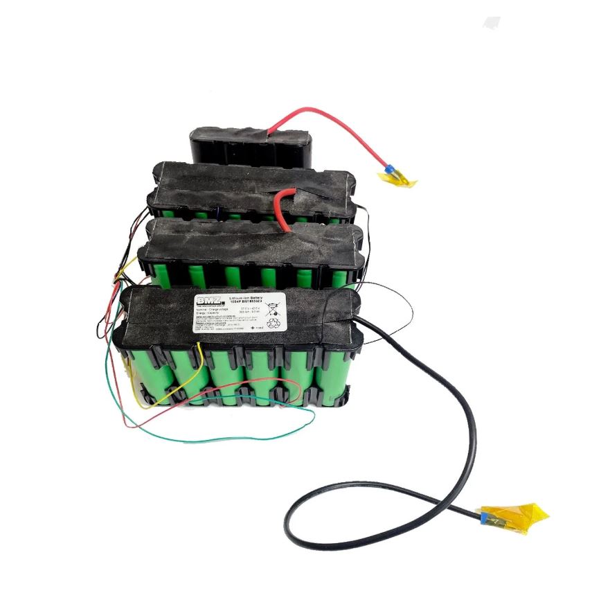 Akkublock 36V-37V 9Ah VTC18650Z3 ohne BMS 10S4P NTC - Enerprof