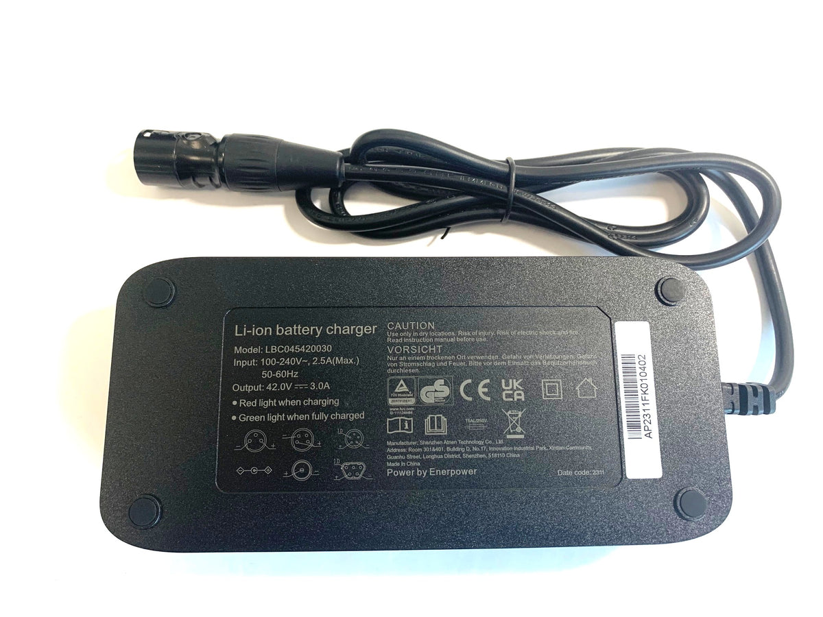 Enerpower Ersatzladegerät 42V 3A XLR-4S für Batavus 2010 - 2016 (PMU4)