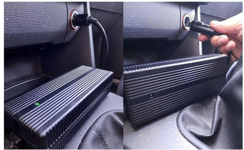 ENERpower DC-DC Kfz-Ladegerät 29,4V 2A XLR-4 für GIANT Twist Freedom, Comfort, Elegance, Express