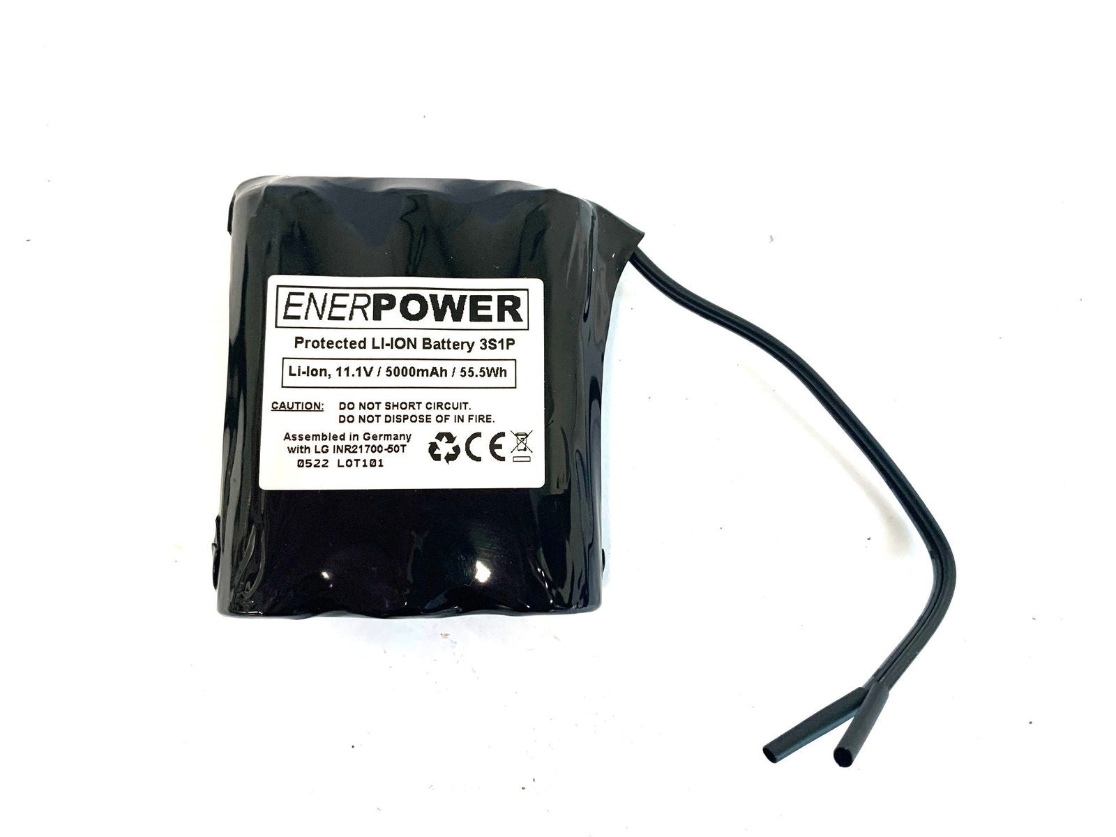 ENERpower 3S1P 11,1V Akku (12V) 5000mAh (55Wh) Open-End Kabel 3x1 - ENERpower 3S1P 11,1V Akku (12V) 5000mAh (55Wh) Open-End Kabel 3x1 - #tag1#  - #tag2# - #tag1# - #tag2# - #tag3#