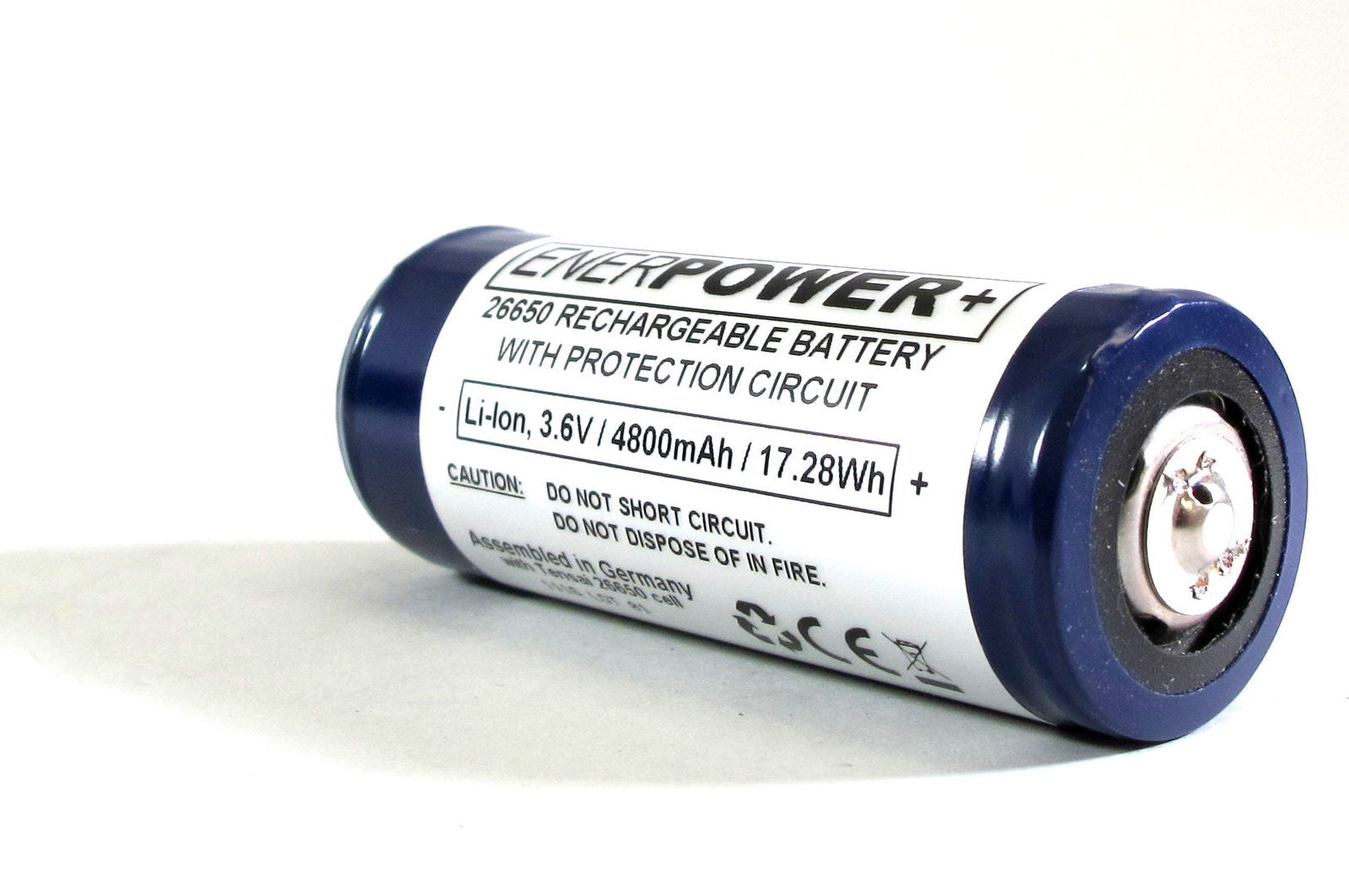 ENERpower+ Akku 3,6V 4800mAh Button-Top 26650 - ENERpower+ Akku 3,6V 4800mAh Button-Top 26650 - #tag1#  - #tag2# - #tag1# - #tag2# - #tag3#
