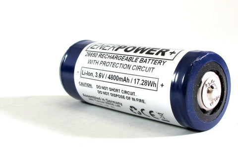ENERpower+ Akku 3,6V 4800mAh Button-Top 26650 - ENERpower+ Akku 3,6V 4800mAh Button-Top 26650 - #tag1#  - #tag2# - #tag1# - #tag2# - #tag3#