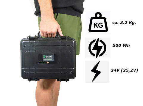 ENERpower ECD-500 Energiespeicher 500Wh 20Ah - Enerprof