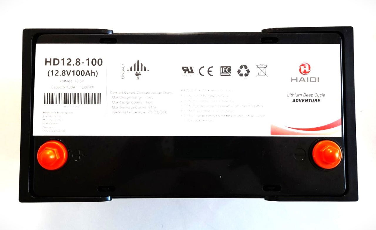 ENERpower LiFePO4 12V (12,8V) 100Ah 1280Wh (UL, IEC, CB) - Enerprof