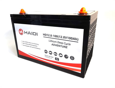 ENERpower Speicher Akku LiFePO4 12V (12,8V) 100Ah 1280Wh (UL, IEC, CB) - Enerprof