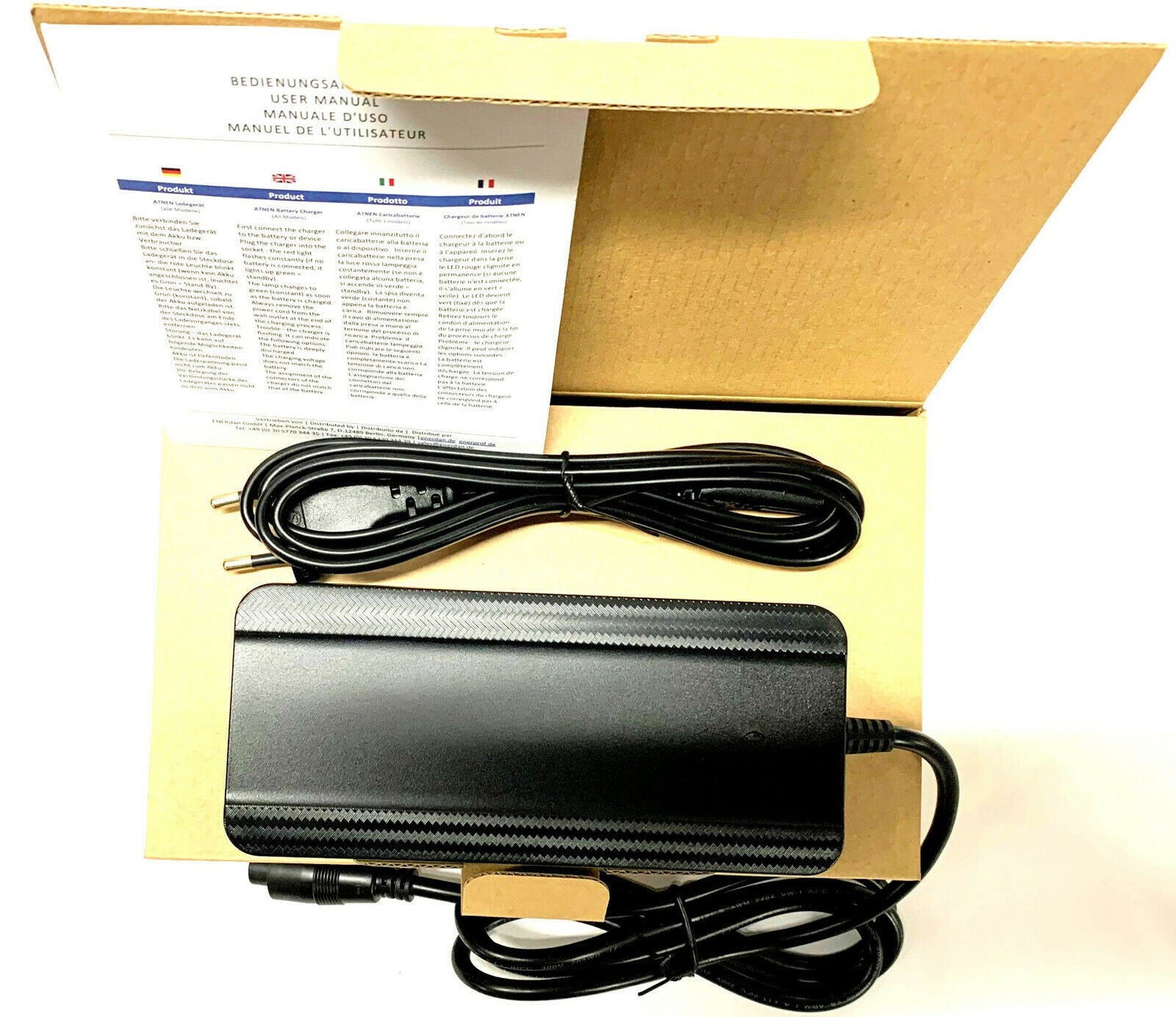 Chargeur 36V 2A Pour Vélo Pegasus E-Tour EL - TRANZ X - Neuf