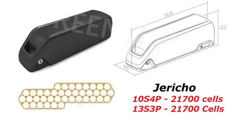 Enerpower Rahmenakku Jericho 48V 15Ah (720Wh) BMS 20A - Für ZX / Miami / S1 Enerpower Rahmenakku Jericho 48V 15Ah (720Wh) BMS 20A - Ohne Halterung - #tag1#  - #tag2# - #tag1# - #tag2# - #tag3#