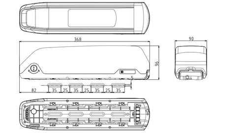Enerpower Reention Leer Polly-DP-5C Akkon 52 Cells - Ersatzteil - Enerprof