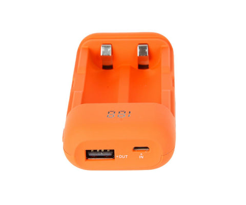 Xtar PB2 - 7000 mAh Powerbank & Li-Ion Ladegerät (Orange)