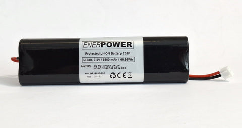 JST XHP-3 ENERpower 2S2P Akku 6,8Ah Li-Ion 7,2V- 7,4V