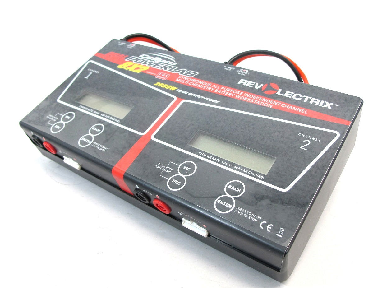 Revolectrix CellPro Power-Lab 8X2 PL8 Duo 1S-8S Professional Li-Ion, L ...