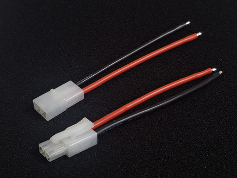 Tamiya socket and plug (female & male) with 14AWG cable