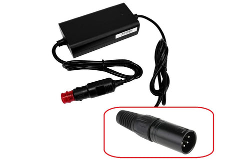 Decathlon Elops, Riverside, Rockrider, Original 12V-24V Ladegerät 2A DC-DC XLR-4