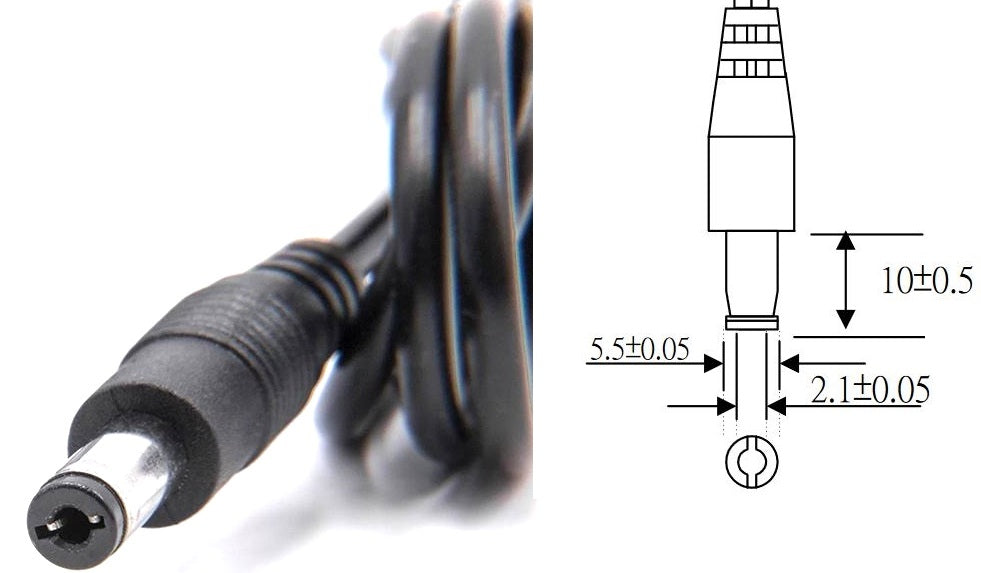 2S 2A DC (8.4V) plug-in charger for Li-Ion / Li-Po batteries 7.2V-7.4V (EU, UK, US, AUS)