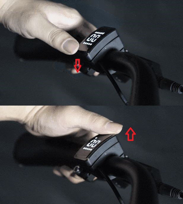Display Enerpower DZ40 Tongsheng compatible 6-pins (150 cm cable)