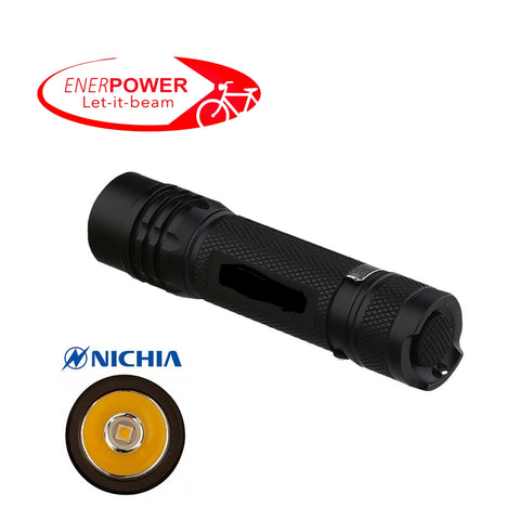 ENERpower Folomov S18650 Lamp 900L + Battery + Bike Mount